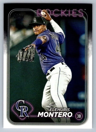 2024 Topps #341 Elehuris Montero