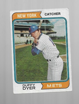 1974 TOPPS DUFFY DYER #536