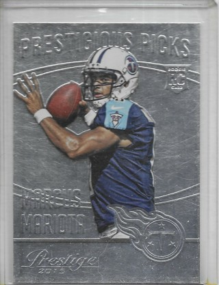 Marcus Mariota 2015 Prestige Prestigious Picks #2