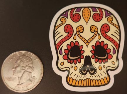 Sugar Skull Sticker