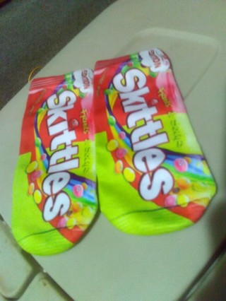 Skittles Socks BN