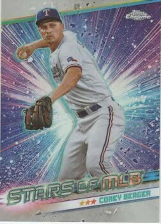 2024 Topps Stars of MLB Chrome Corey Seager Texas Rangers!