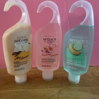 Bundle of Avon Senses Shower Gels (3)