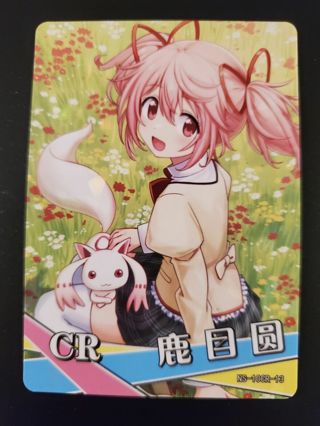 Goddess Story Waifu - Kaname Madoka Magicka Holo Prism CR NS-10CR-13 Anime