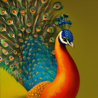 Listia Digital Collectible: A Magnificent Peacock