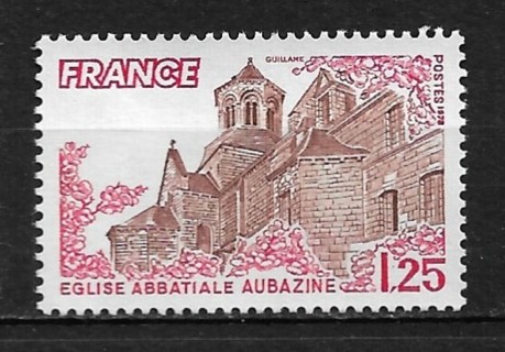 1978 France Sc1603 Aubazine Abbey MNH