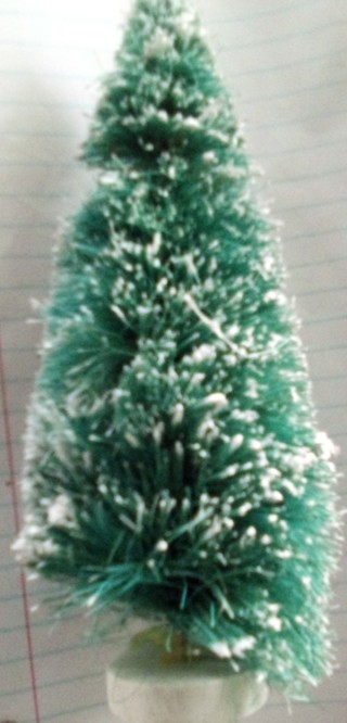 Bottle brush , Christmas tree 