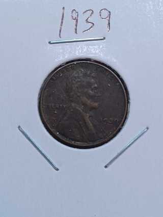 1939 Lincoln Wheat Penny 33