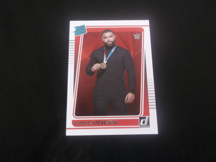 wwe  2022 Panini Chronicles Donruss Rated Rookie      Gable Steveson  rookie   card  #   120