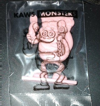 Kaws Frankenberry monster cereal toy new in package!