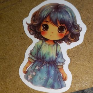 New Cute one vinyl sticker no refunds regular mail only Very nice quality!