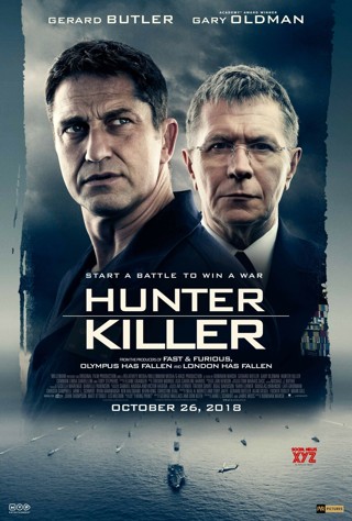 Closing sale ! "Hunter killer" HD-"Vudu" Digital Code