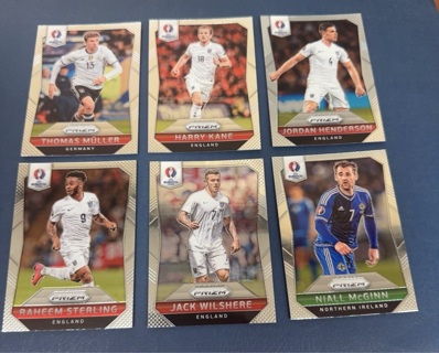 2016 Panini Prizm euro soccer lot