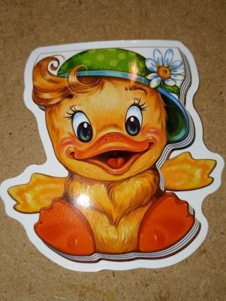 Duck adorable new vinyl lap top sticker no refunds regular mail very nice quality