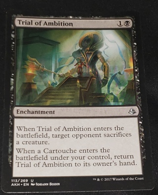 MTG ✨ Trial of Ambition - (U) 113/269 Amonkhet (AKH) ✨ Magic the Gathering (2017)