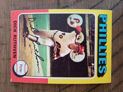 75 Topps Dick Ruthven #267