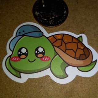 New one Cute nice vinyl sticker no refunds regular mail only Very nice quality!