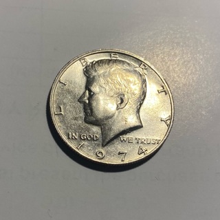 1974 Half Dollar 50c Coin!