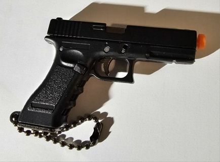 Mini G17 Gun Model Keychain Miniature