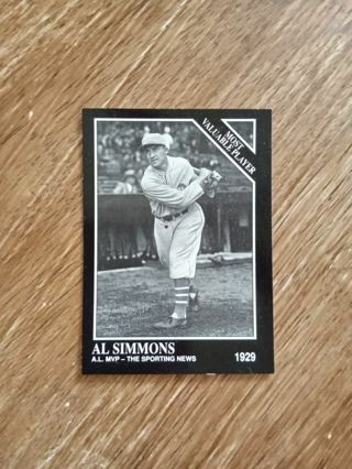 The Sporting News- Al Simmons