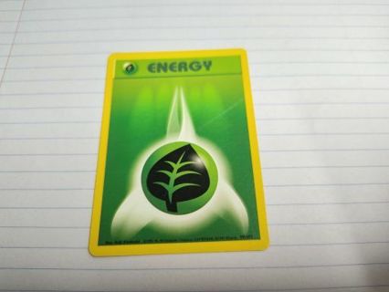 Pokemon Base Set Grass Energy 99/102 #12