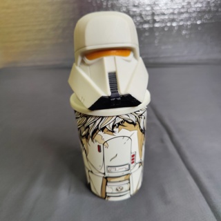 Star Wars Storm Trooper Denny's Collectors cuo lid straw 