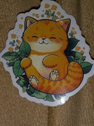 Cute new one vinyl sticker no refunds regular mail only