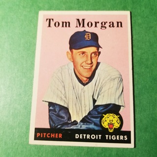 1958 - TOPPS BASEBALL CARD NO. 365 - TOM MORGAN - TIGERS