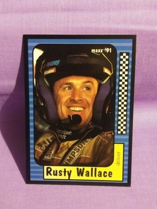 Rusty Wallace Racing Trading Card #2