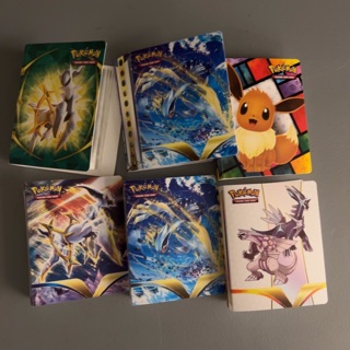 Pokémon books each holds 30 cards 