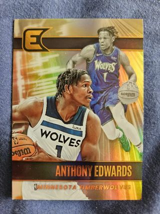 2021-22 Panini Chronicles Essentials Bronze Anthony Edwards