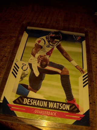 Two card lot football  veteran quarterback DeShaun Watson 