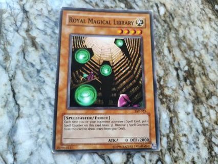 Yu-Gi-Oh Card Royal Magical Library - unlimited