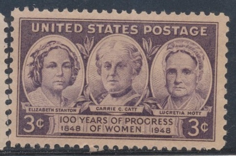 United States:  1948, Progress of Women Issue, MNH-OG, Scott # US-959 - US-5300t