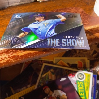 2019 bowman chrome ready for the show b McKay baseball card 