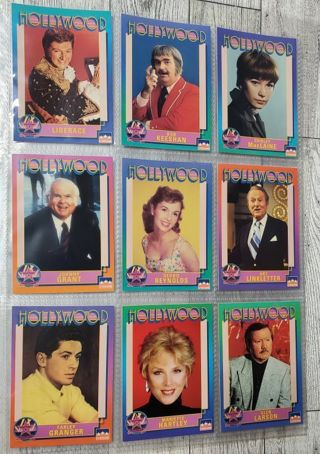 9 Hollywood 1991 Cards