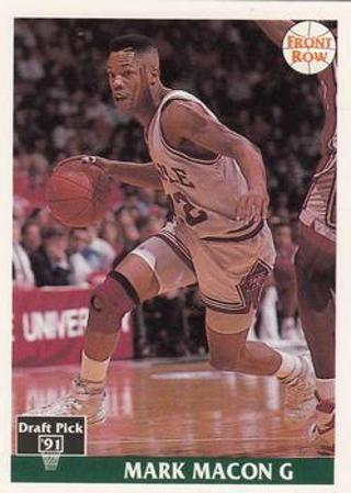 Tradingcard - NBA - 1991 Front Row #43 - Mark Macon CH - Temple Owls