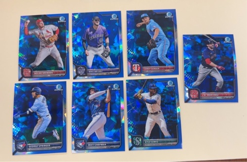 2022 Bowman Chrome - Blue Refractor 