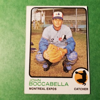 1973 - TOPPS BASEBALL CARD NO. 592 - JOHN BOCCABELLA - EXPOS