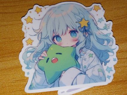 Kawaii one Cute new vinyl laptop sticker no refunds regular mail win 2 or more get bonus