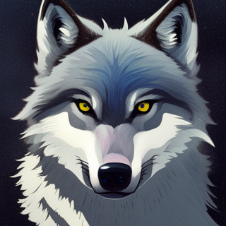 Listia Digital Collectible: Beautiful Grey Wolf