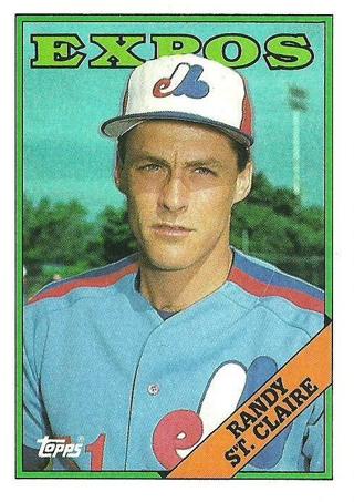 Tradingcard - 1988 Topps #279 - Randy St. Claire - Montreal Expos