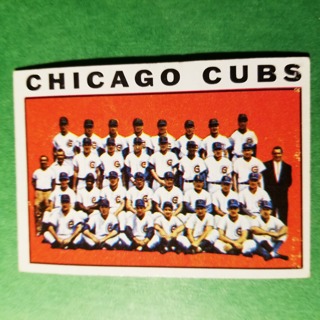1964 - TOPPS BASEBALL CARD NO. 237 - CHICAGO TEAM - CUBS
