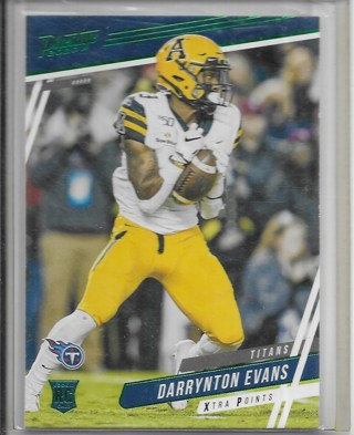 Darrynton Evans 2020 Prestige Xtra Points Green #231