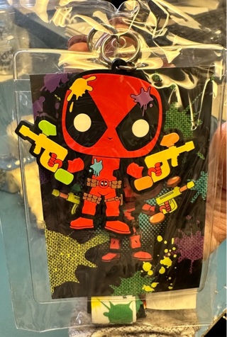 Deadpool Exclusive Funko ID Badge & Key Lanyard