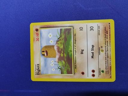 Pokemon Base Set Diglett 47/102 #7