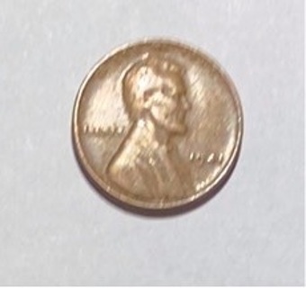 1941 LINCOLN WHEAT CENT 