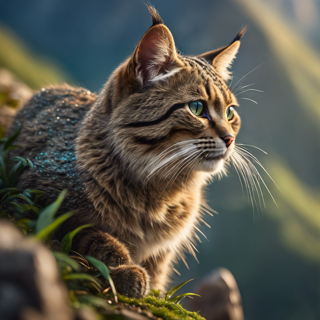 Listia Digital Collectible: Chinese Mountain Cat