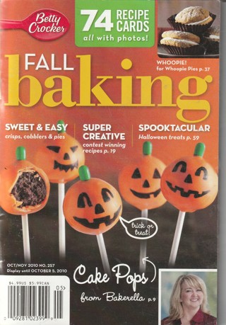 Soft Covered Recipe Book: Betty Crocker: Fall Baking