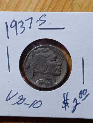 1937-S Buffalo Nickel! 4